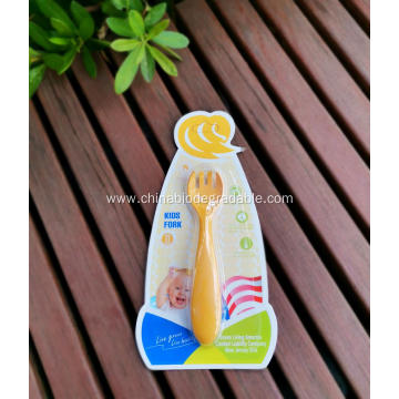 Compostable Kid-friendly Renewable Premium Tableware Fork